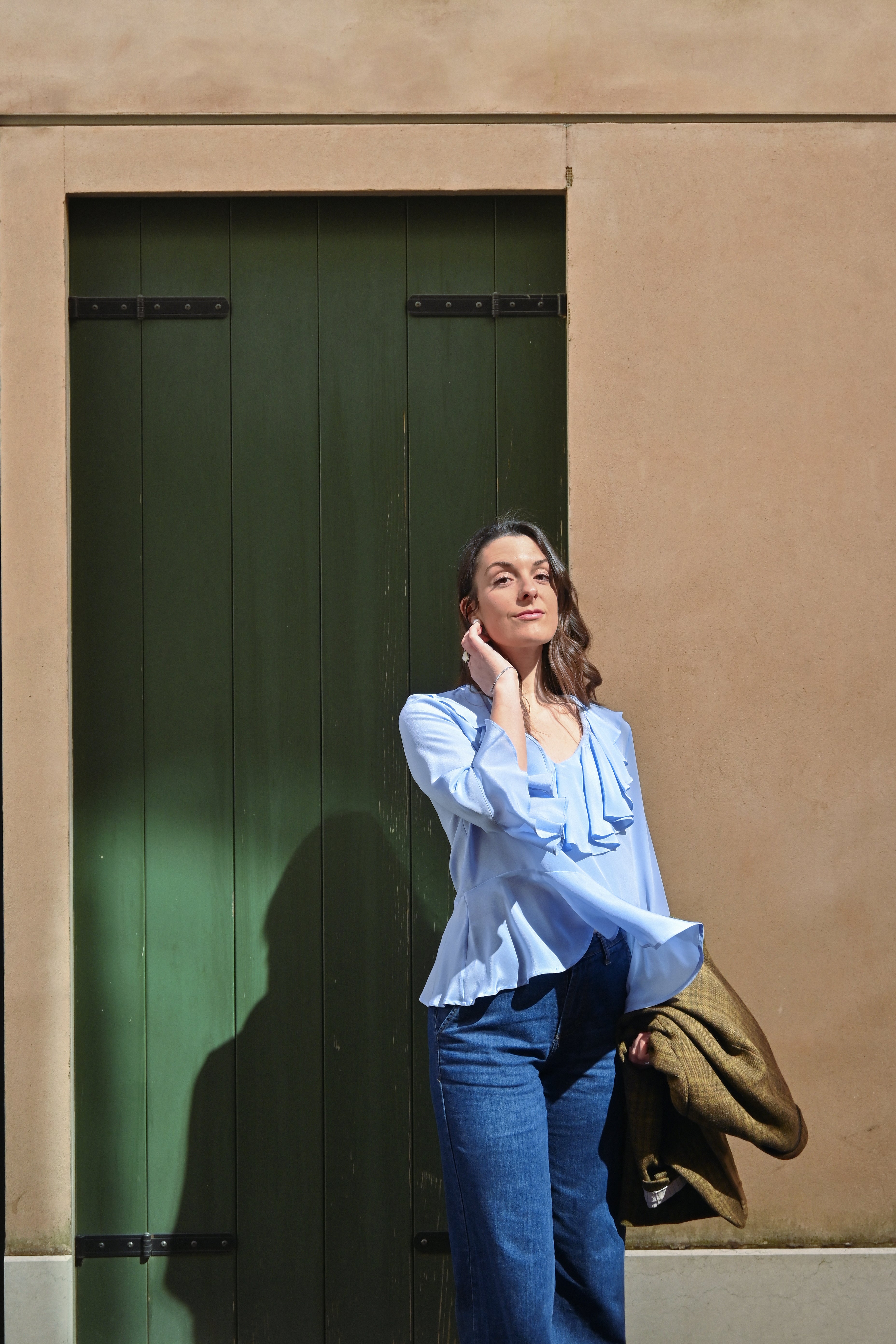 Blusa con volant | Carta da zucchero